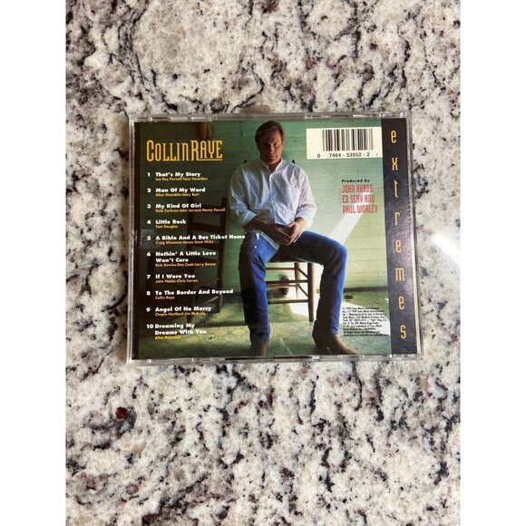 Collin Raye Extremes CD 1994 Country Music Album That's My Story - Picture 3 of 5
